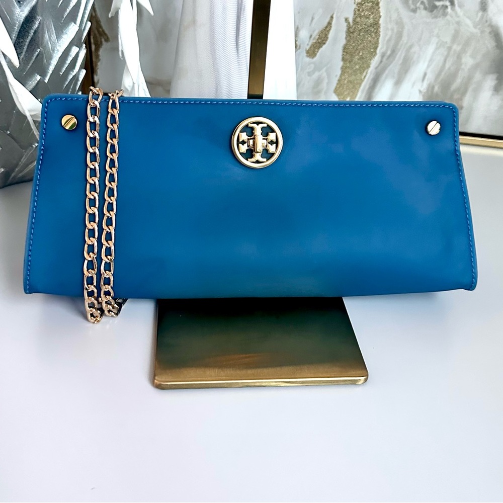 EUC TORY BURCH AUSTIN JELLY CLUTCH